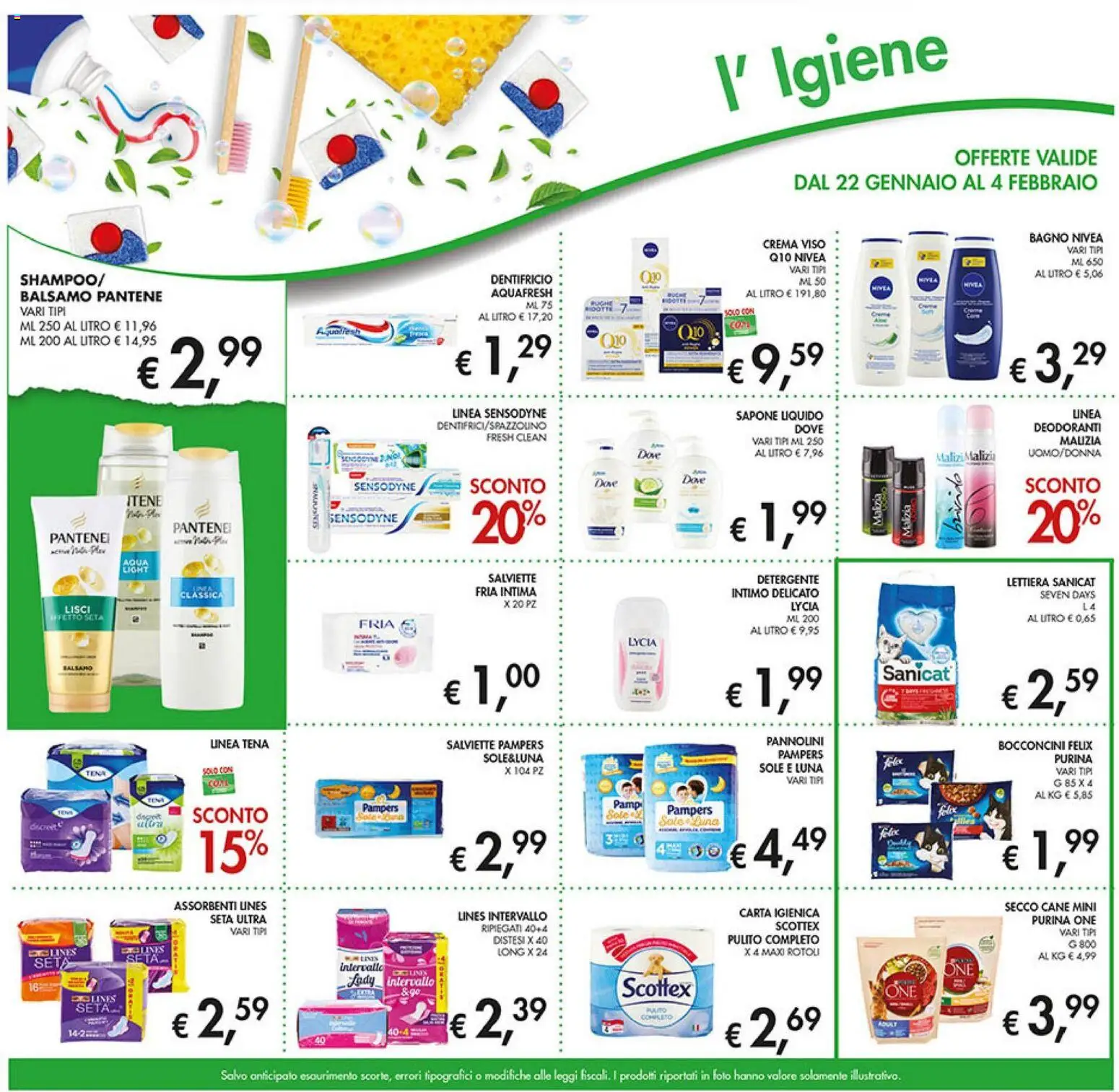 Volantino Coal del 22.01.2026 | Pagina: 19 | Prodotti: Pannolini, Detergente, Intimo, Pampers