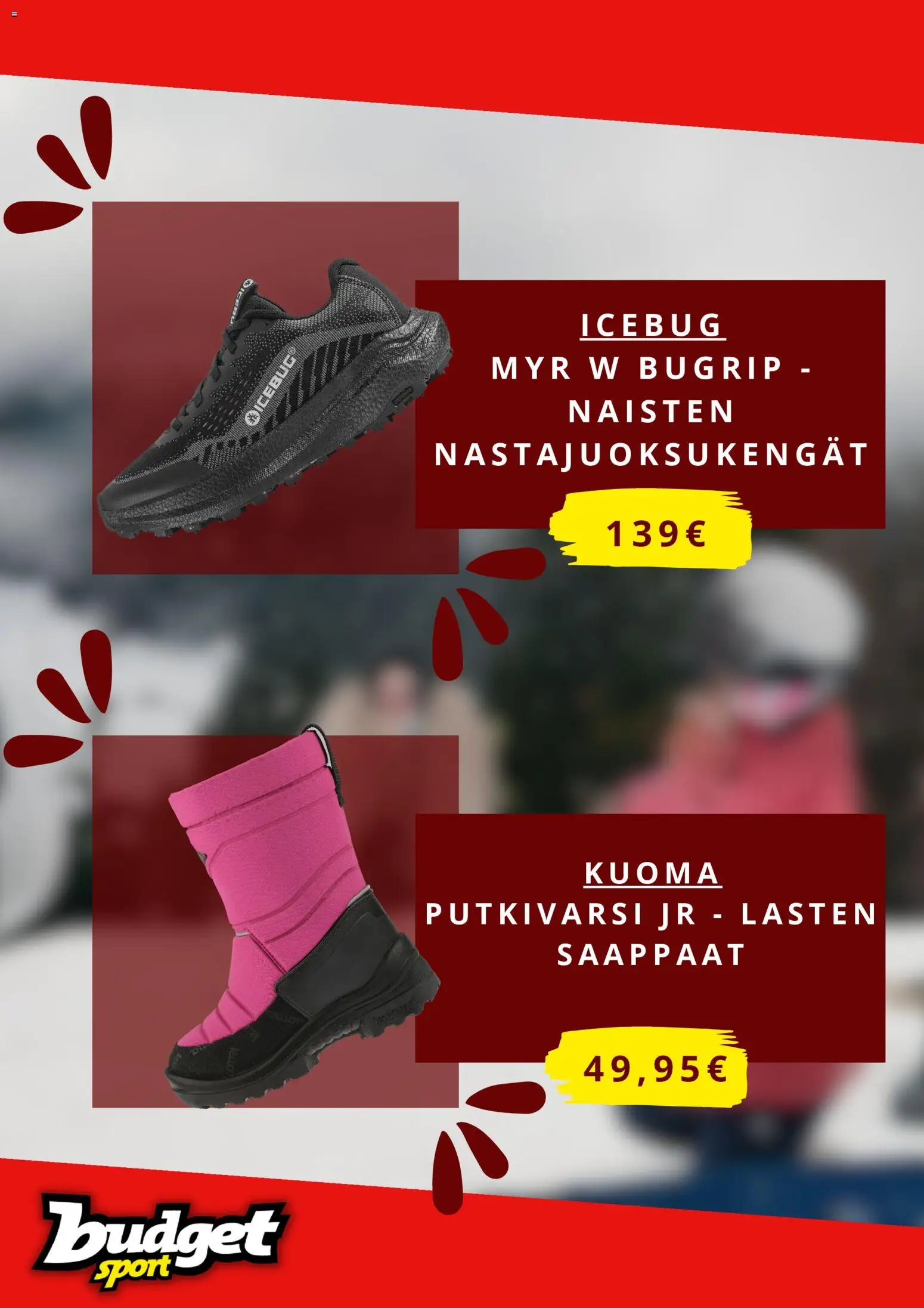 Budget Sport tarjoukset – voimassa 22.01.2026 alkaen | Sivu: 6
