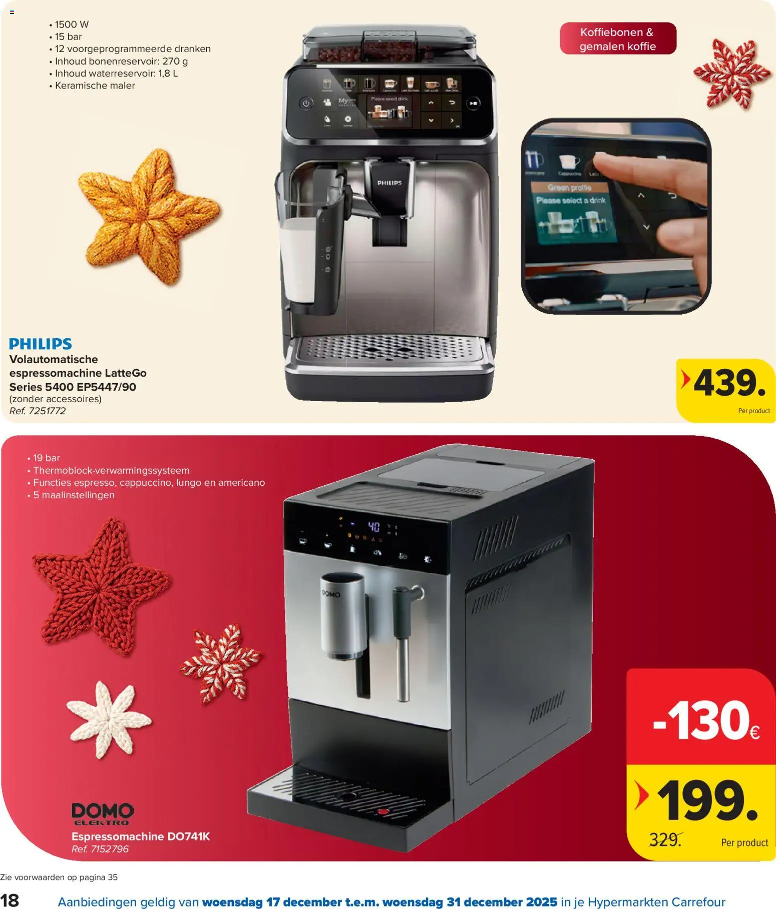 {H1} | Pagina: 18 | Producten: Csirkecombfile, Cappuccino, Koffiebonen, Koffie