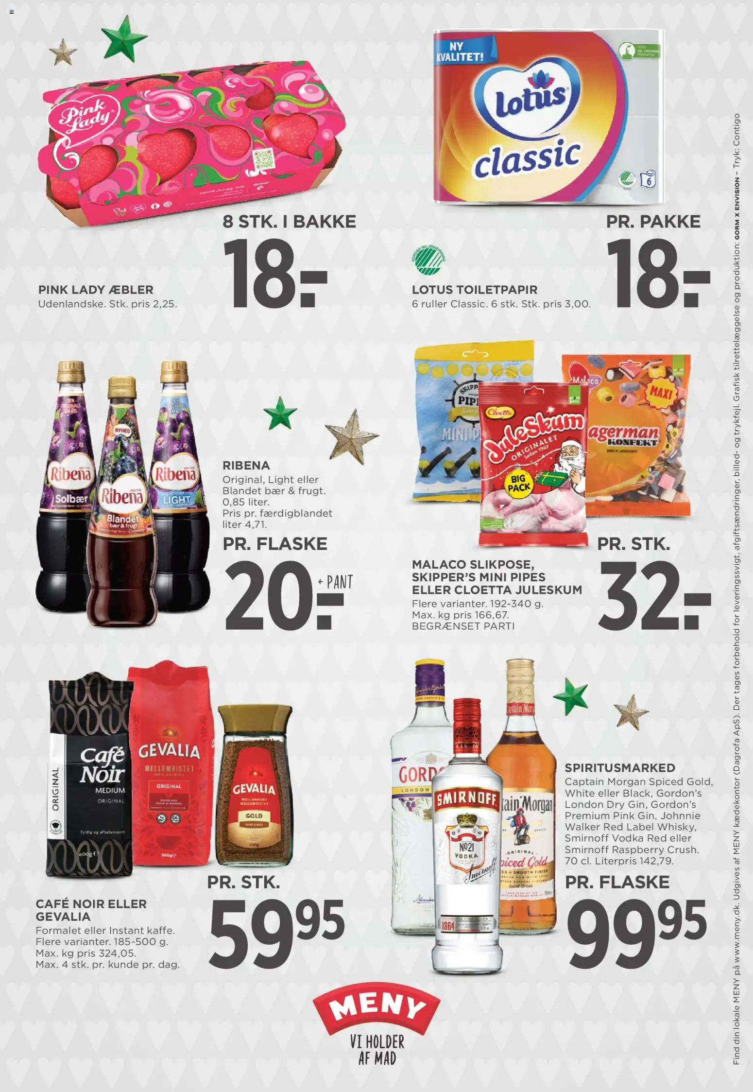 Meny tilbudsavis – gyldig fra 21.11.2025 | Side: 41 | Produkter: Æbler, Vodka, Solbær