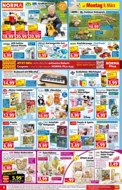 Norma Flugblatt ab 09.03.2026 gültig | Seite: 4 | Produkte: Salz, Kabel, Spiel, Mikrofon