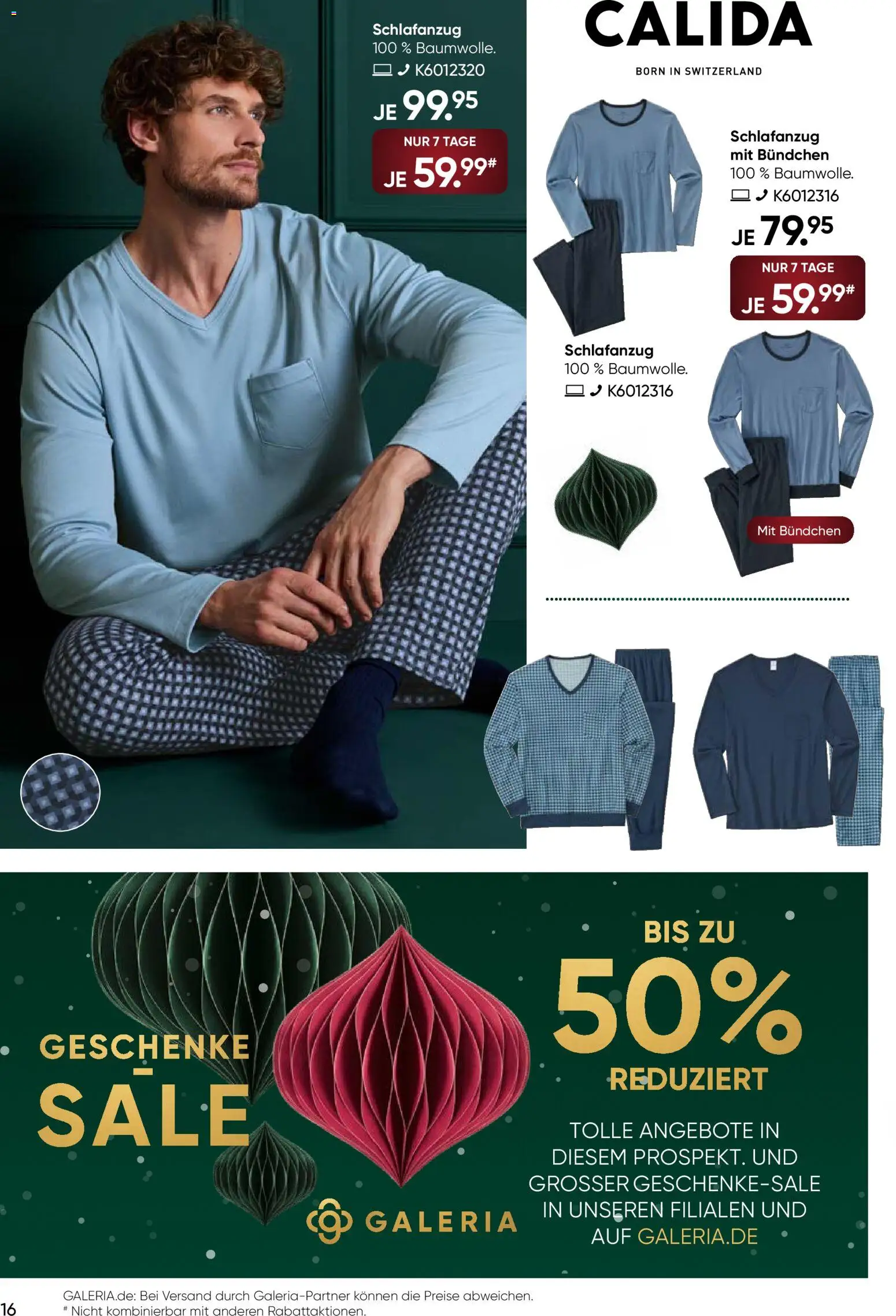 Galeria Karstadt Kaufhof Prospekt 	 – gültig ab 17.12.2025 | Seite: 16