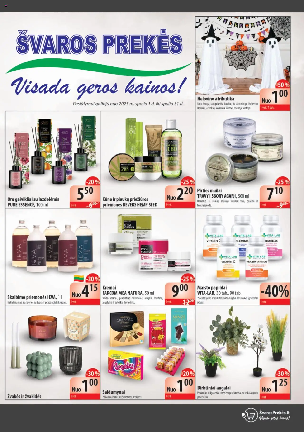 Švaros Prekés akcijos nuo 01.10.2025 | Puslapis: 1