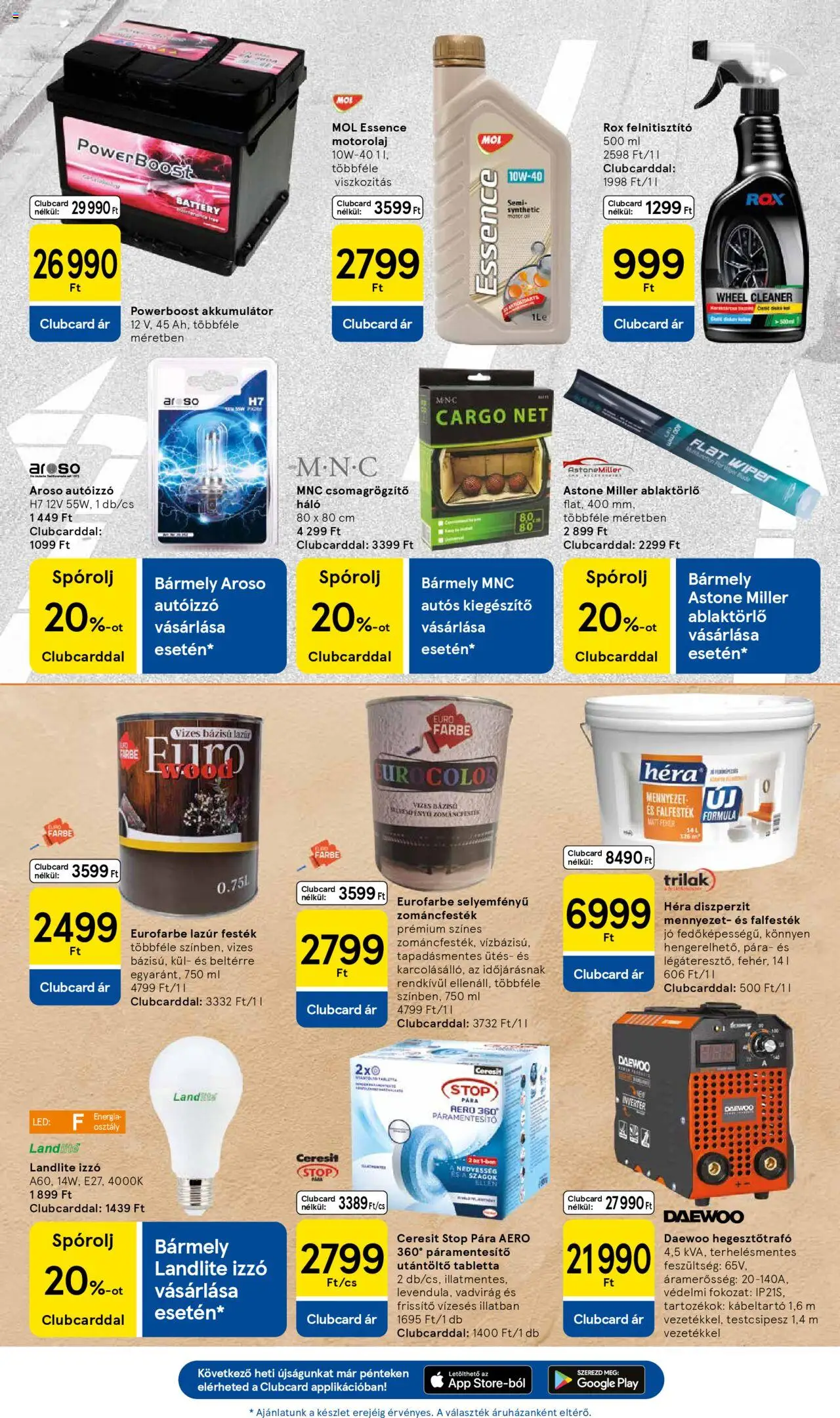 Tesco akciós ujság - amely érvényes a következő dátumtól: 11.09.2025 | Oldal: 31 | Termékek: Páramentesítő, Izzó, Akkumulátor, Motorolaj