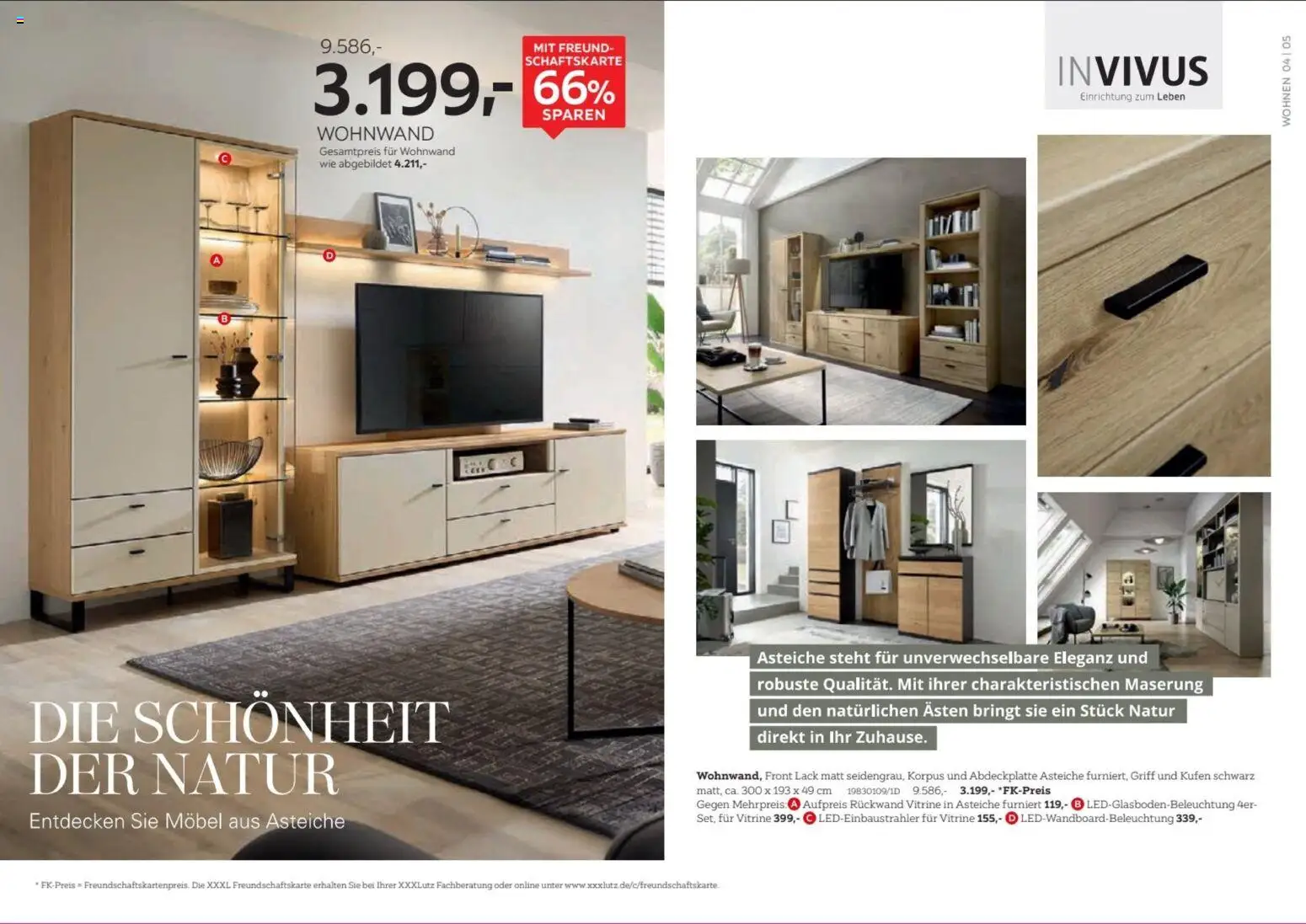 XXXL Lutz - Invivus Spezial – gültig ab 04.01.2026 | Seite: 4 | Produkte: Wohnwand, Vitrine