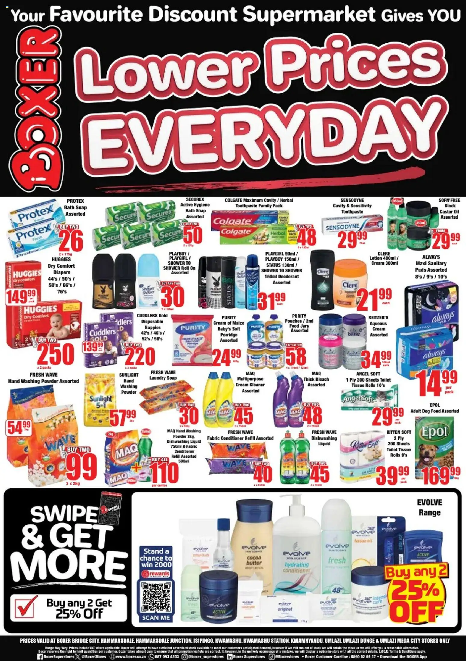 New Boxer catalogue – valid from 09.04.2026 | Page: 8 | Products: Toilet, Bath, Bleach, Dog food