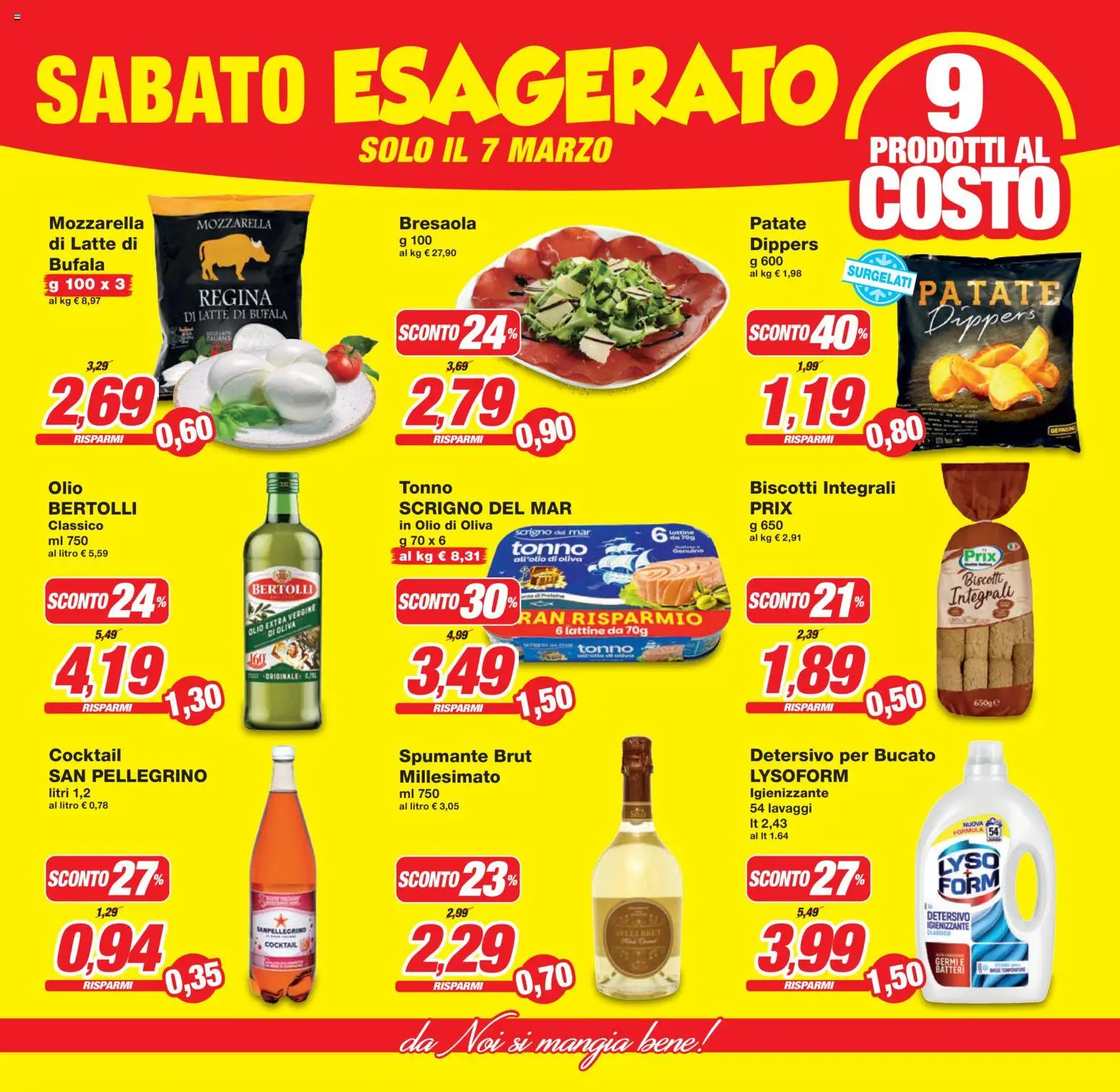 Volantino Prix del 06.03.2026 | Pagina: 31 | Prodotti: Bresaola, Biscotti, Olio, Spumante