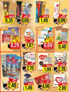 Klas leták platný od 15.12.2023 | Strana: 13 | Produkty: Lindt, Merci, Kinder, Cukríky