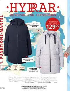 Ulla Popken Prospekt 	 ab 01.11.2025 gültig | Seite: 32 | Produkte: Steppjacke, Wasser