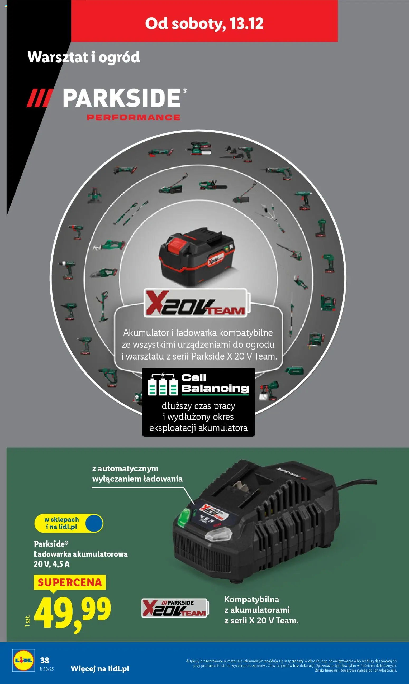 Lidl Katalog od 08.12.2025 | Strona: 46 | Produkty: Ładowarka