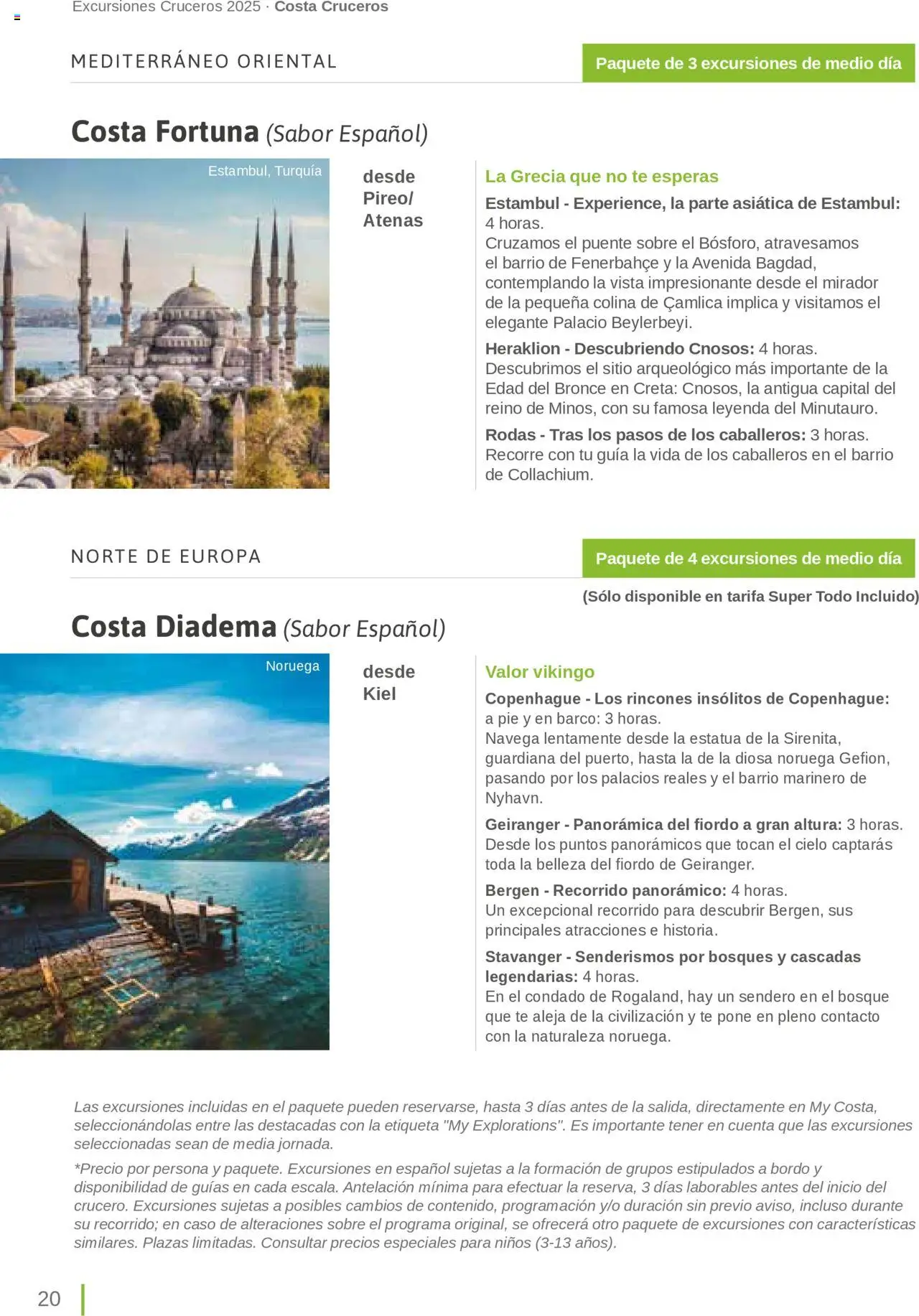 Viajes El Corte Inglés Excursiones Cruceros │ válido desde el 27.03.2025 | Página: 20 | Productos: Té