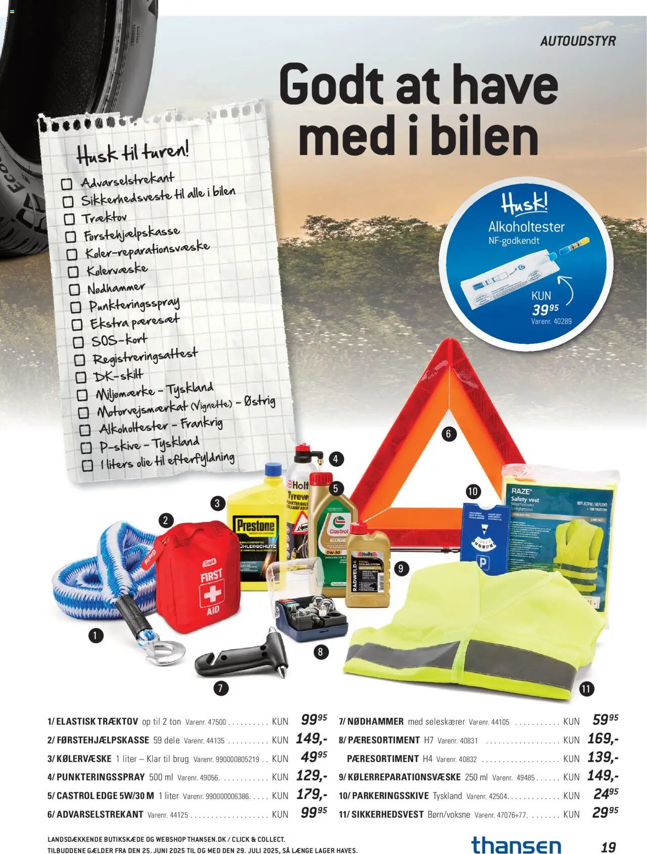 Thansen Tilbudsavis gyldig fra 25.06.2025 | Side: 19 | Produkter: Vest