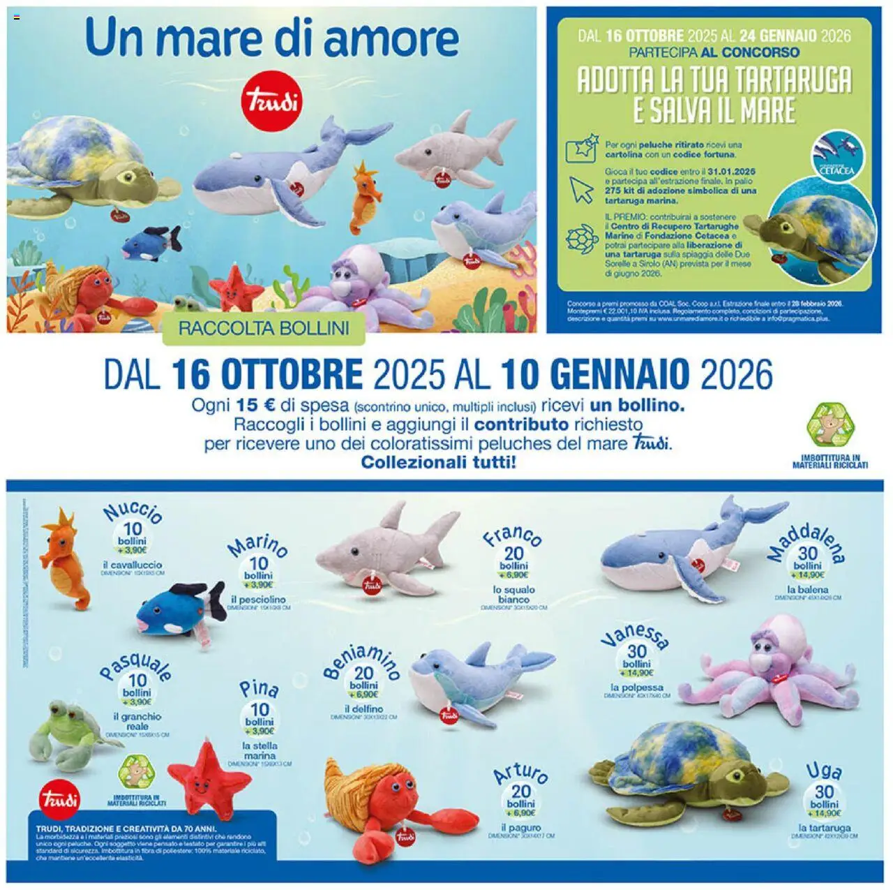 Volantino Coal del 09.10.2025 | Pagina: 24 | Prodotti: Peluche