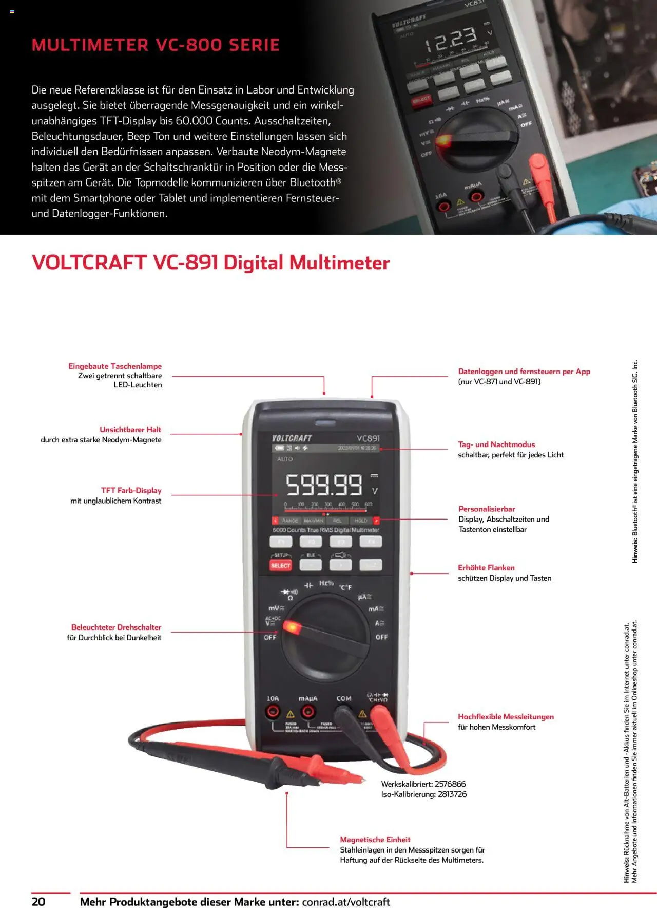Conrad Voltcraft gültig ab 01.10.2025 | Seite: 20 | Produkte: Eis, Smartphone, Tablet