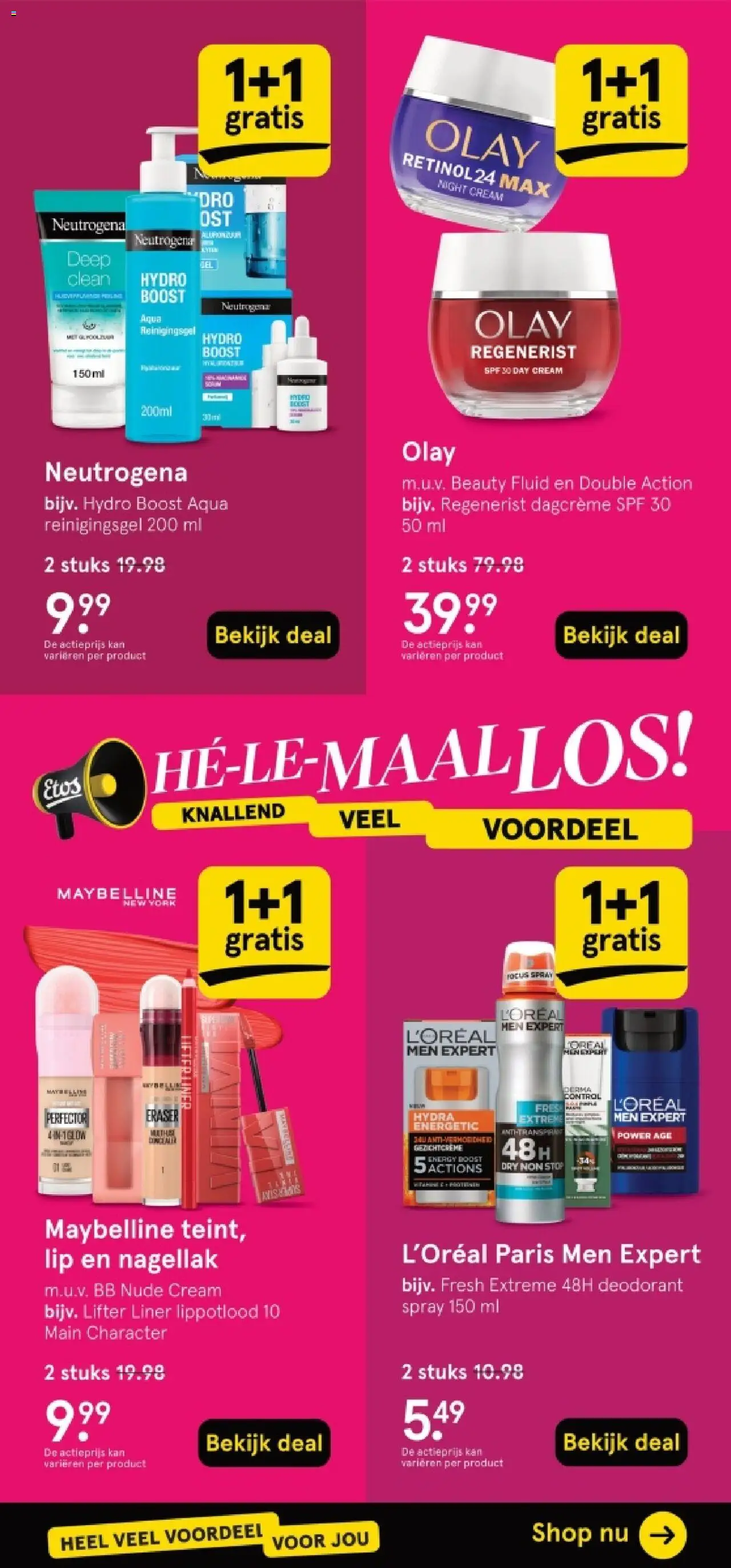 | Pagina: 8 | Producten: Deodorant, Antitranspirant, Boost, Nagellak