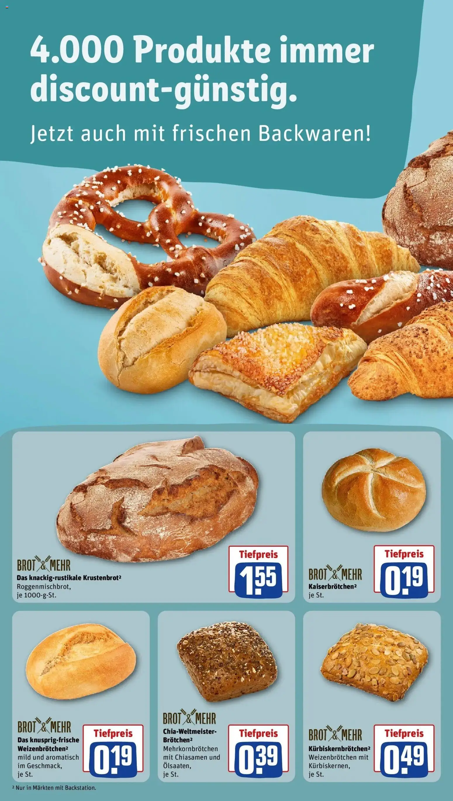 Rewe Prospekt Paderborn	 – gültig ab 23.03.2026 | Seite: 12 | Produkte: Brot