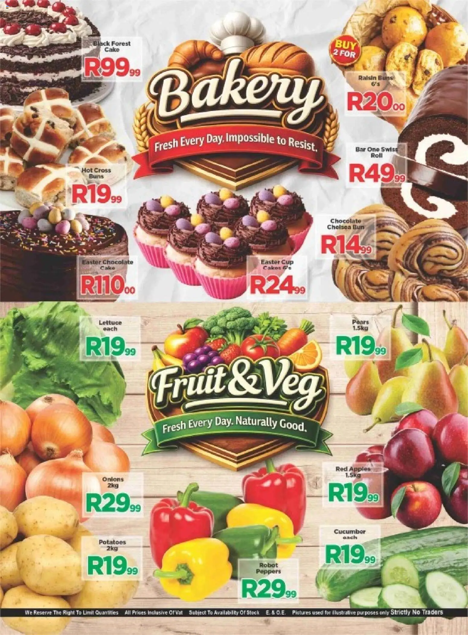 New Big Save catalogue – valid from 25.03.2026 | Page: 4 | Products: Chocolate, Stock, Potatoes, Lettuce
