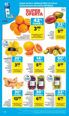 Pogląd oferty "Carrefour Gazetka" - ważna od 03.11.2025 | Strona: 16 | Produkty: Winogrona, Winogrono, Winogrona bezpestkowe, Cytryny