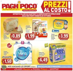 Anteprima del volantino Paghi Poco volantino Vittoria valido a partire dal 07.04.2026