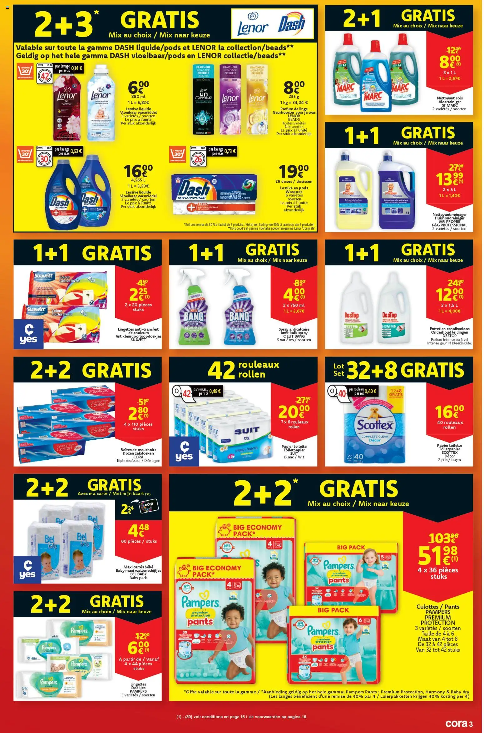 {H1} | Pagina: 3 | Producten: Pampers, Papier, Toiletpapier, Poeder