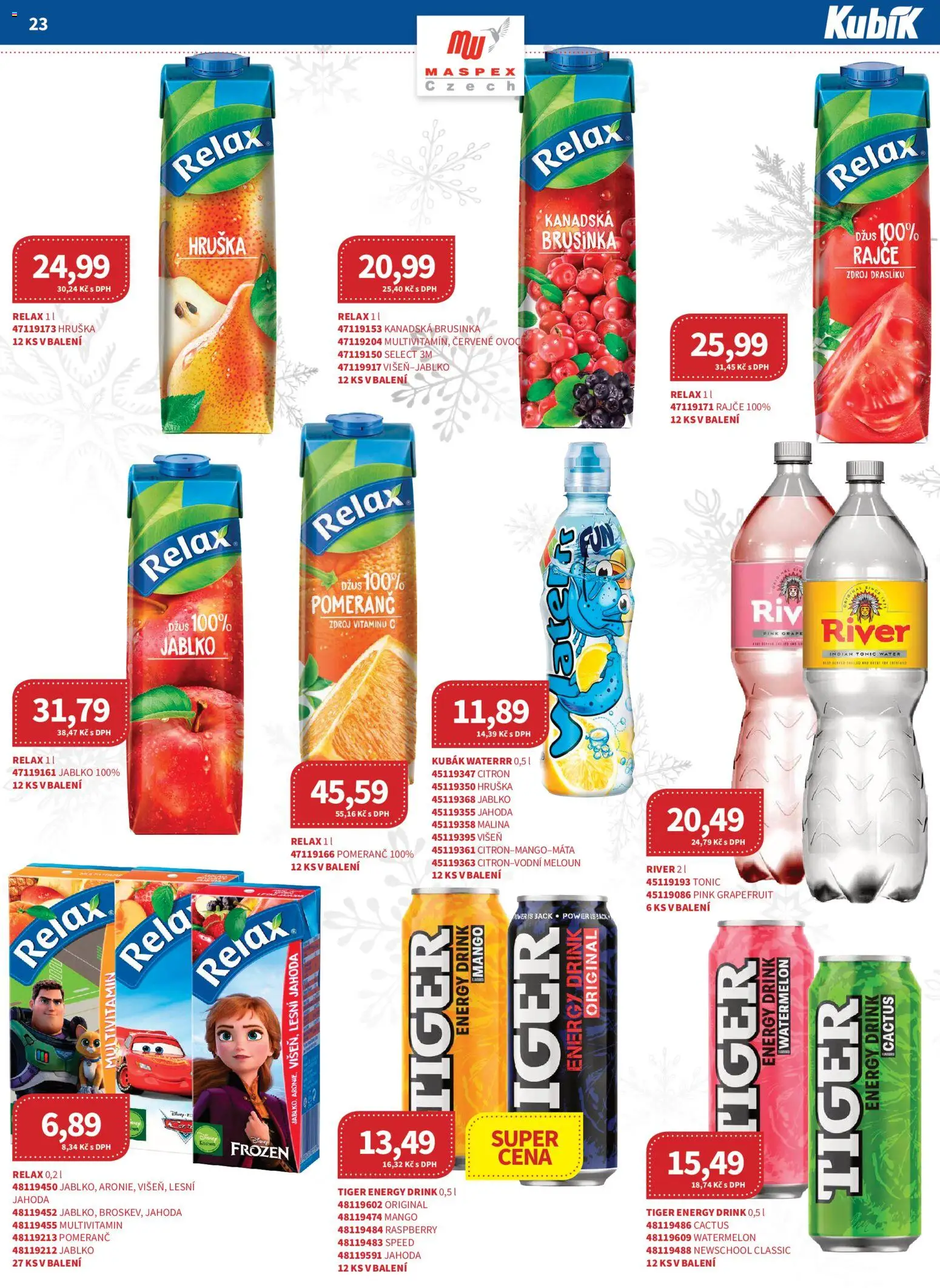 Kubík leták - Velkoobchod od 01.12.2025 | Strana: 23