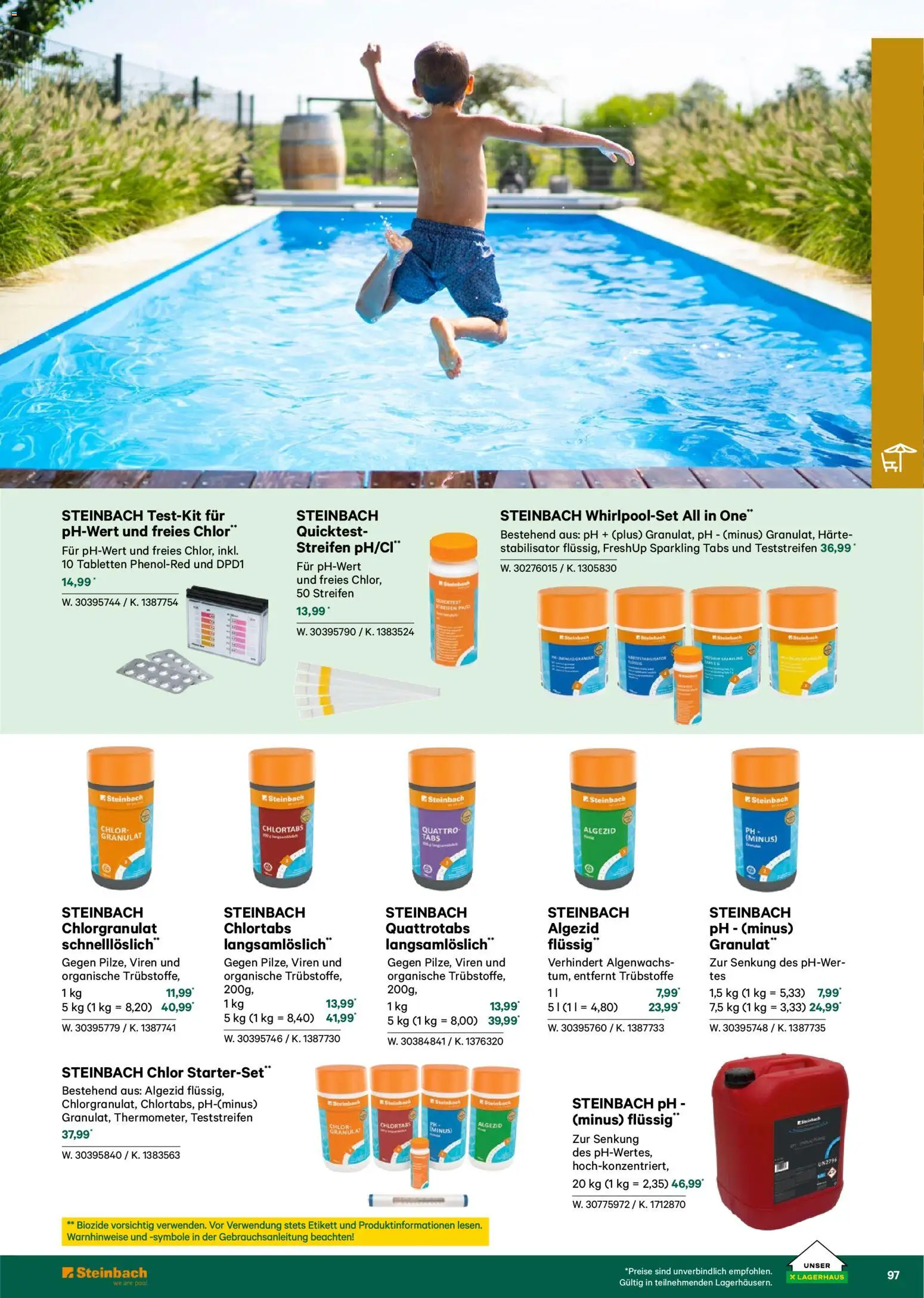 Lagerhaus  Garten und Freizeit Katalog 2026 gültig ab 22.02.2026 | Seite: 97