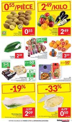 Intermarché folder week  / de la semaine 12 - Voorbeeld van een folder van Intermarché, geldig van 17.03.2026 | Pagina: 5 | Producten: Rijst, Bacon, Kiwi, La