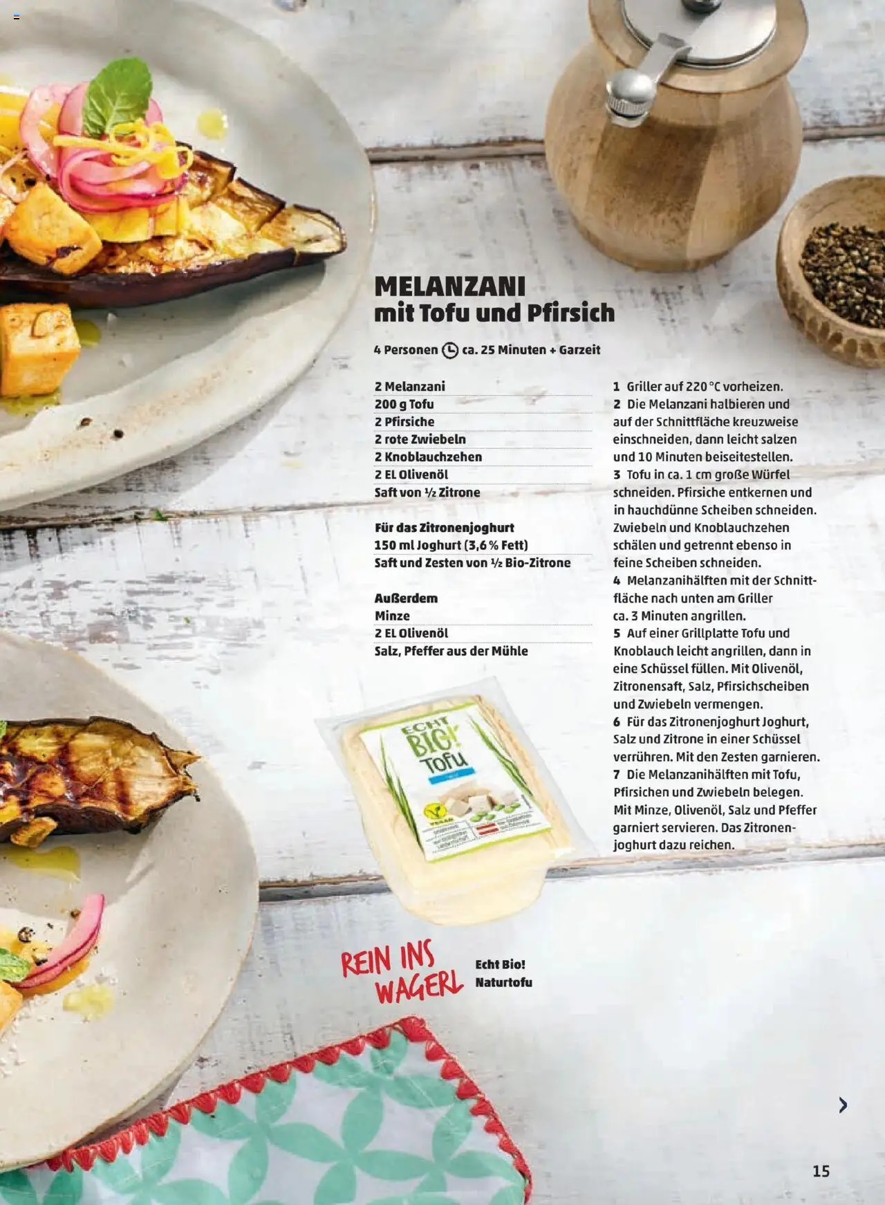 Penny Markt So Schmeckt's - Sommer 2025 gültig ab 01.06.2025 | Seite: 15 | Produkte: Salz, Zitrone, Pfirsich, Joghurt