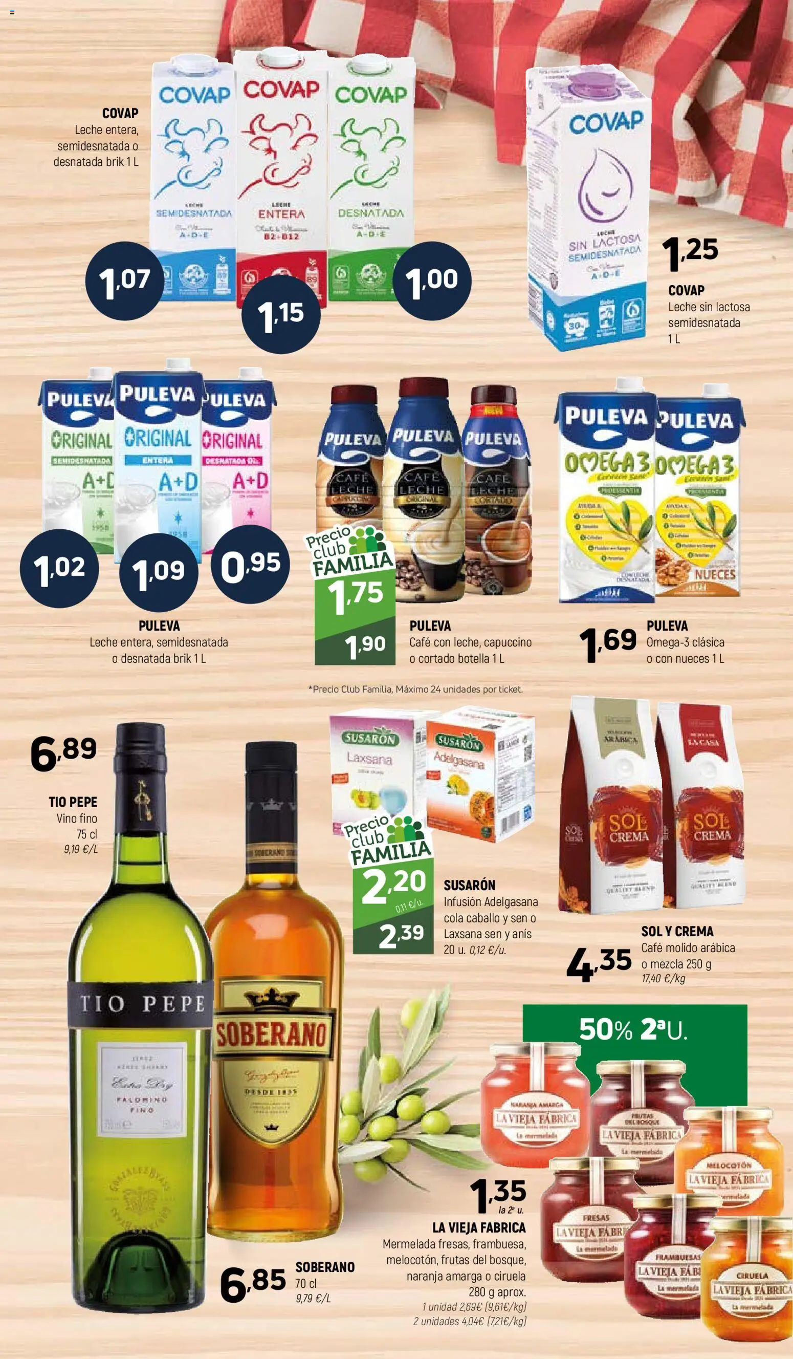 Coviran - Badajoz │ válido desde el 24.02.2026 | Página: 7 | Productos: Δοχείο φοντί, Café, Café molido, Fresas