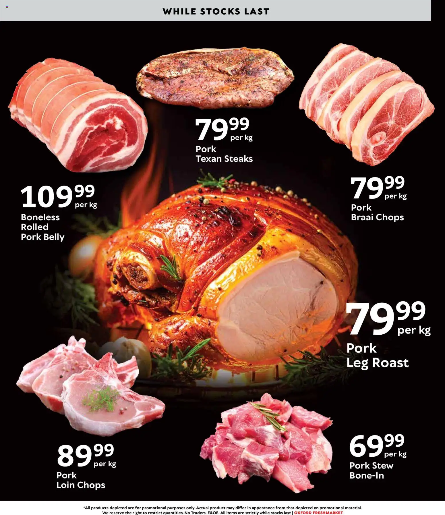 New Oxford Freshmarket catalogue – valid from 21.01.2026 | Page: 4 | Products: Pork