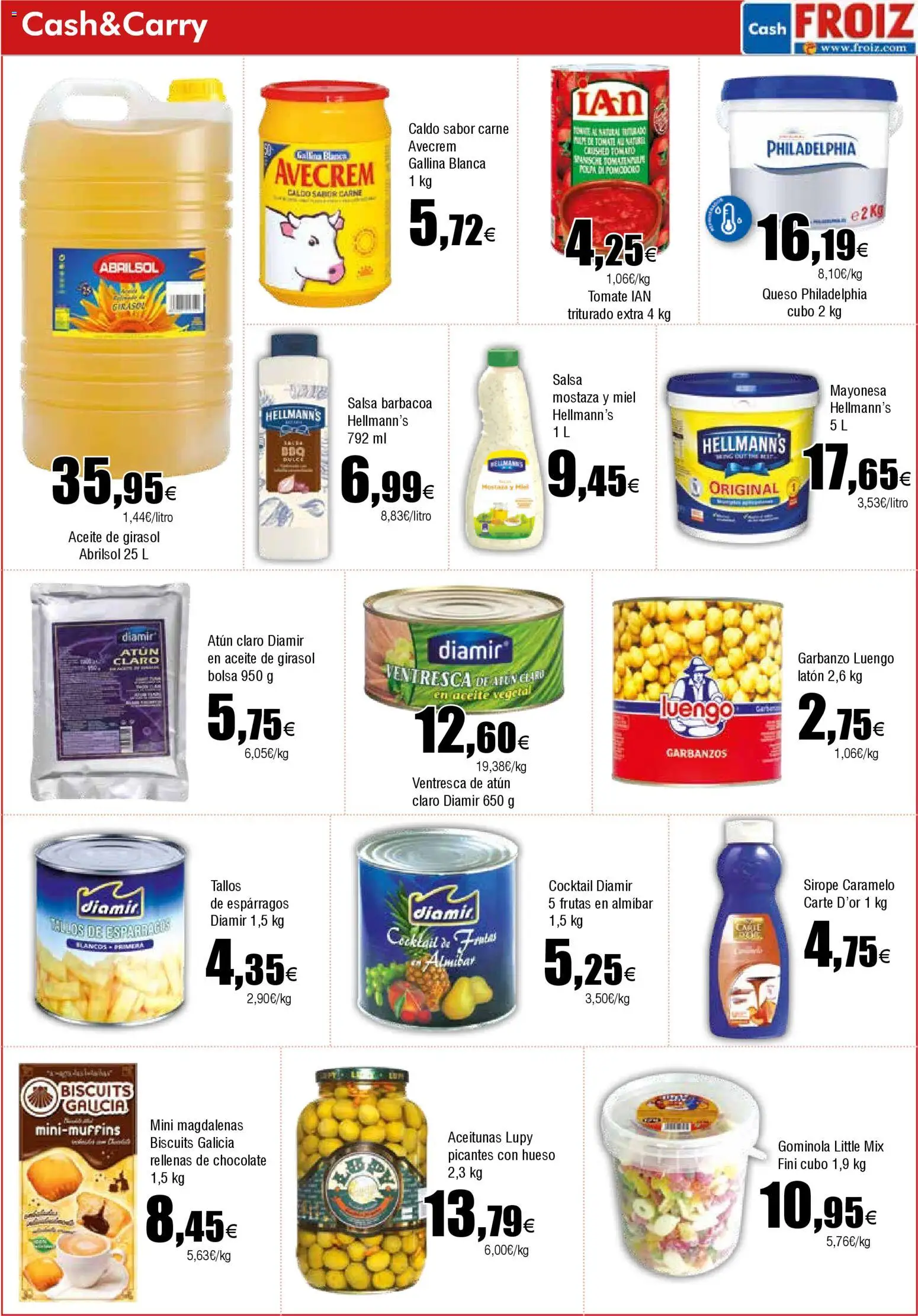 Froiz - Folleto Cash │ válido desde el 21.10.2025 | Página: 12 | Productos: Νερό καρύδας, Οθόνη προβολής, Barbacoa, Atún claro