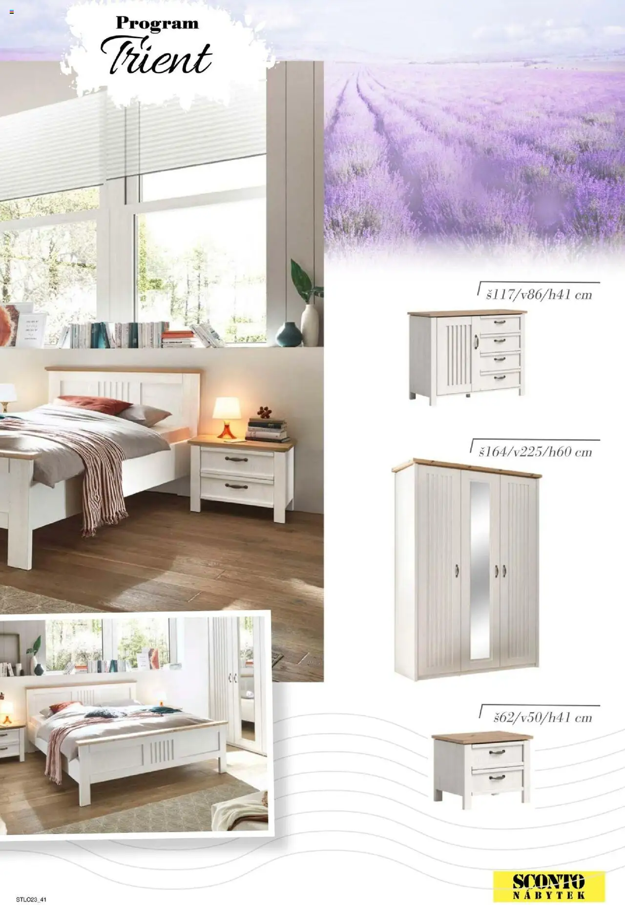 Sconto nábytek katalog - Ložnice od 01.01.2025 | Strana: 41 | Produkty: Nábytek