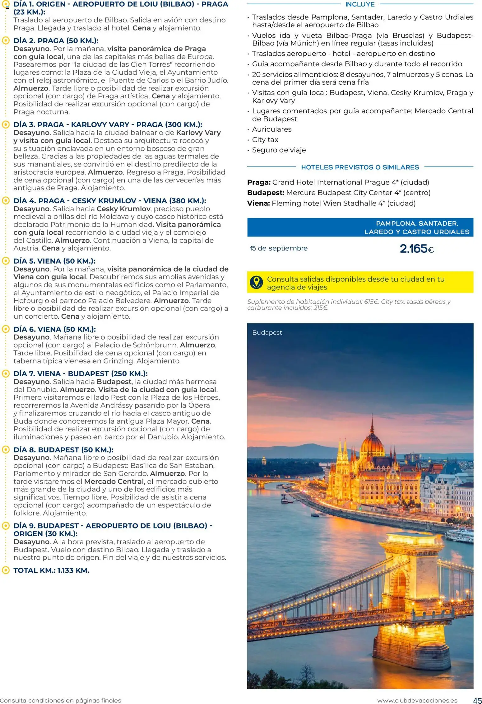 Viajes El Corte Inglés Zona Norte │ válido desde el 01.01.2026 | Página: 45