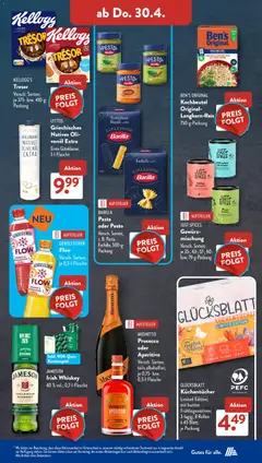 Aldi Süd Prospekt 	 ab 27.04.2026 gültig | Seite: 13 | Produkte: Granatapfel, Kellogg's, Pasta, Pizza