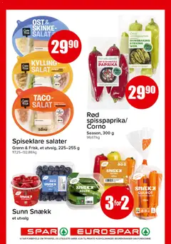 Forhåndsvisning av OST & SKINKE-SALAT, Salatblanding med ost og skinke. gyldig fra 07.04.2026 | Side: 6