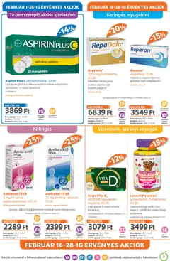 Alma Gyógyszertárak Akciós újság - amely érvényes a következő dátumtól: 01.02.2026 | Oldal: 9