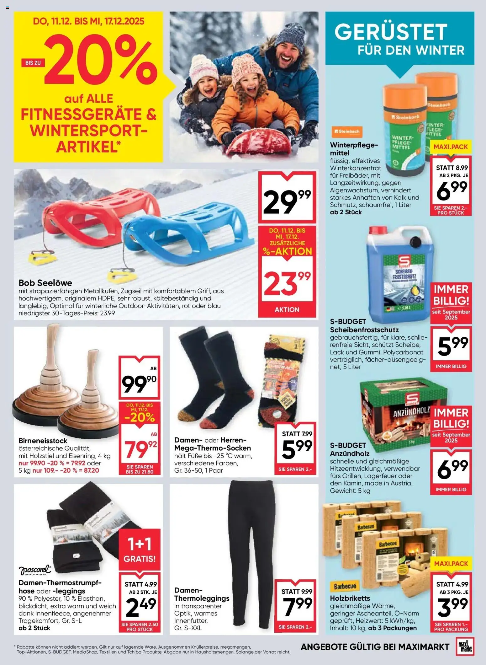 Maximarkt Vöcklabruck, Ried gültig ab 11.12.2025 | Seite: 21 | Produkte: Hose, Leggings, Gewicht