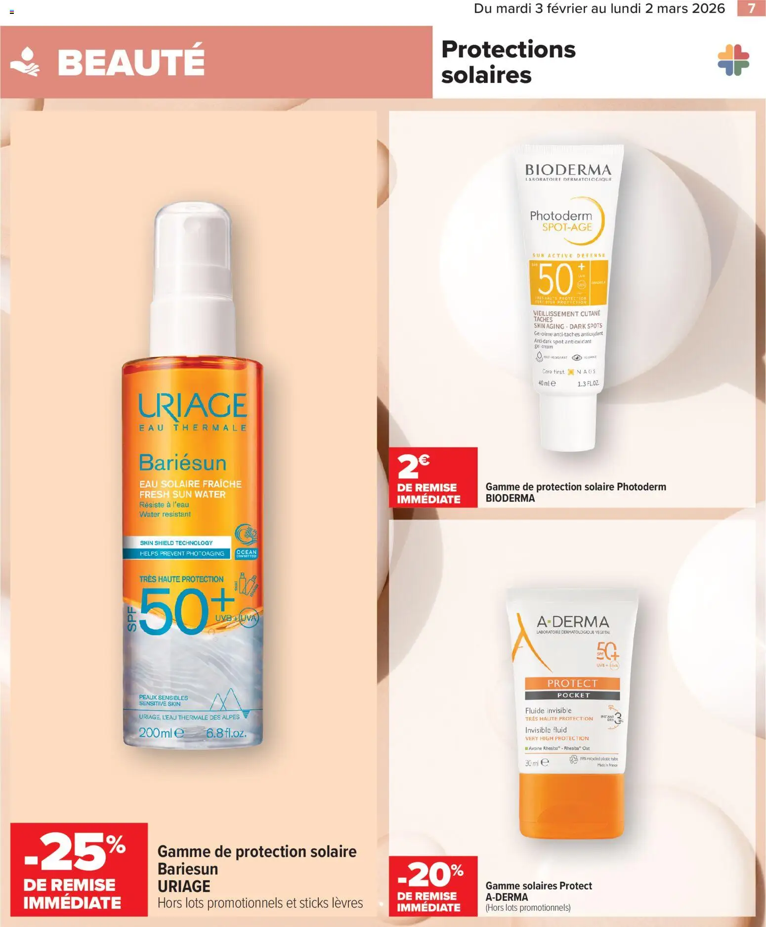 {H1} | Page: 7 | Produits: Eau thermale