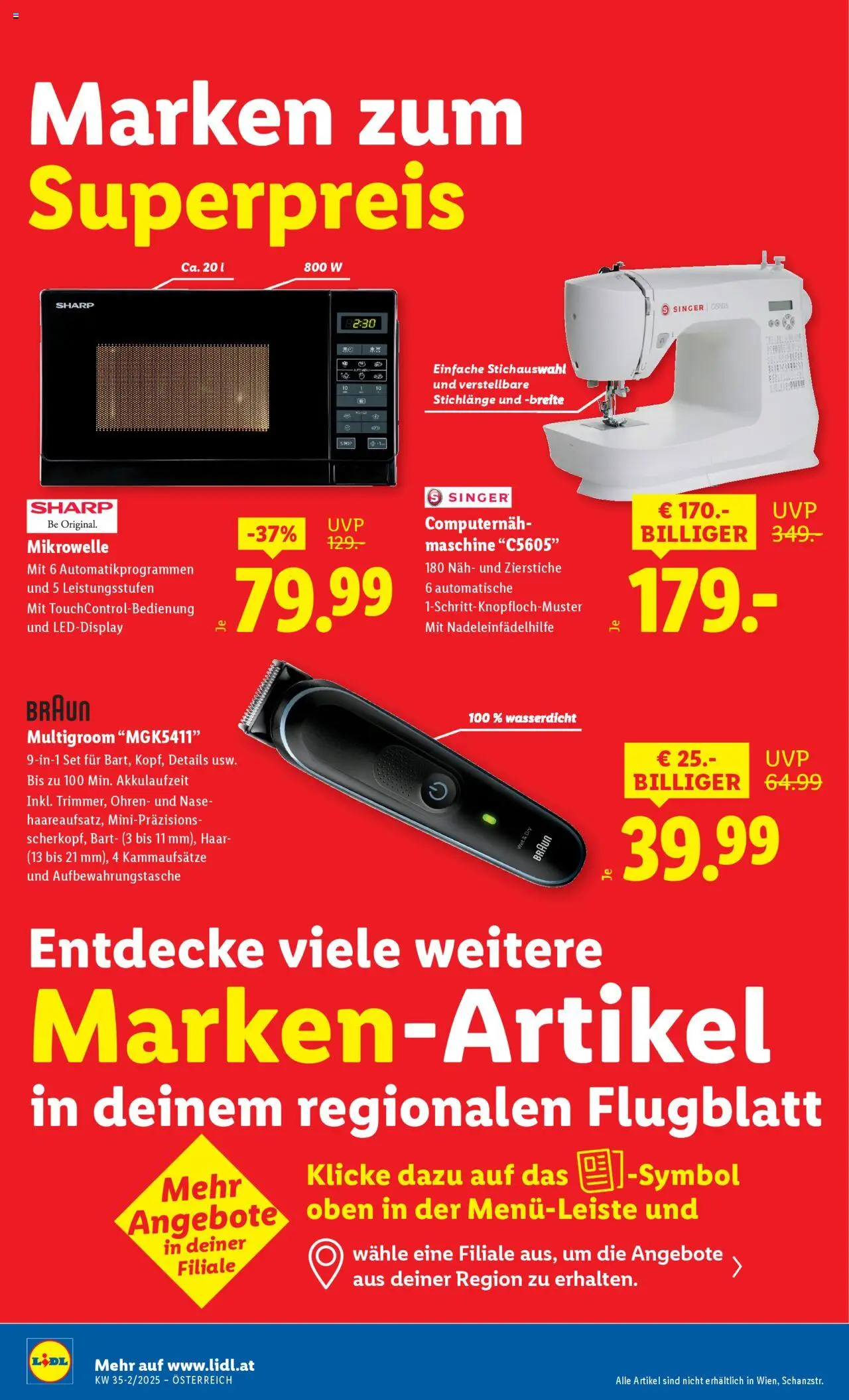 Lidl Flugblatt gültig ab 28.08.2025 | Seite: 22 | Produkte: Mikrowelle
