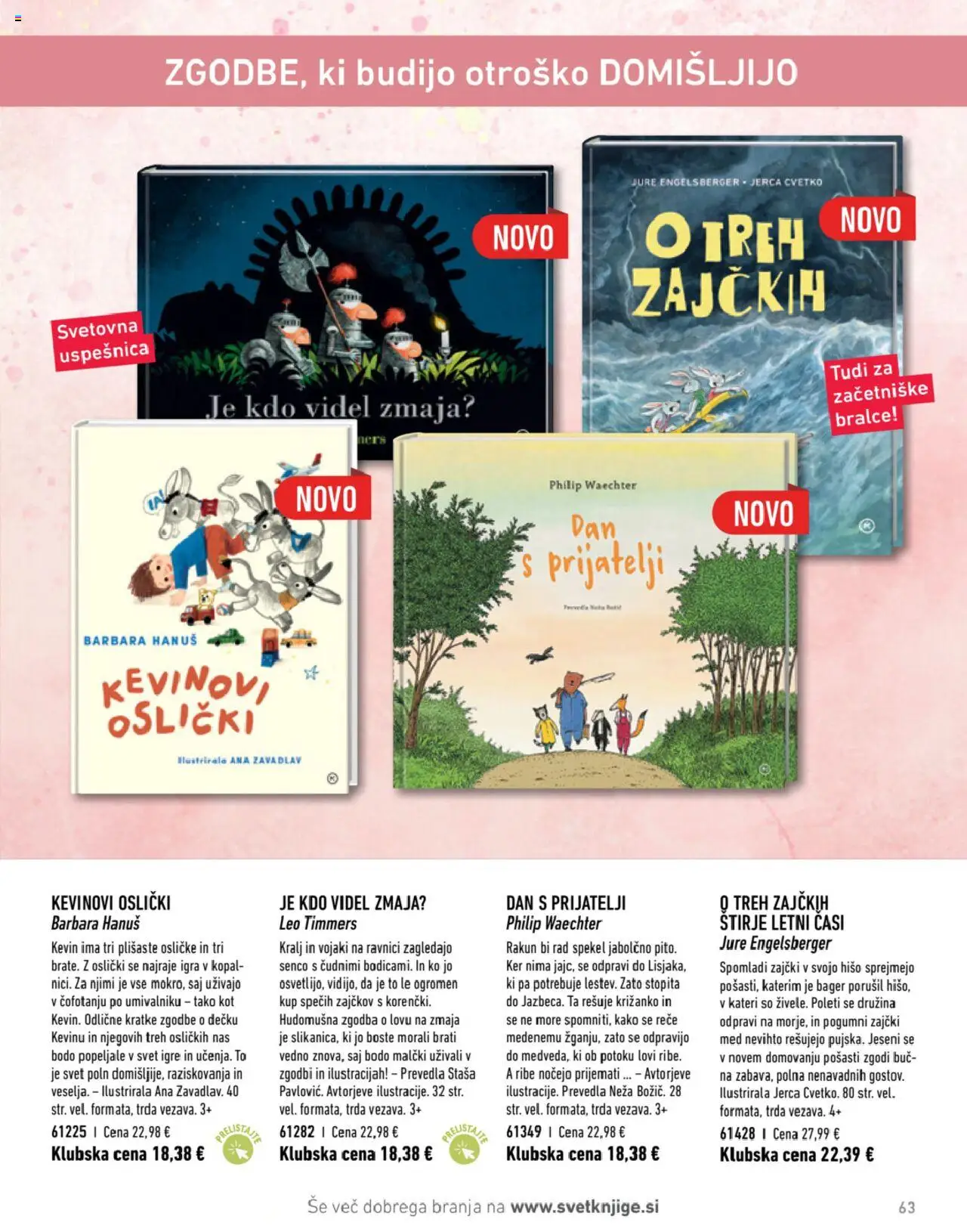 Svet knjige katalog │ velja od 01.07.2025 | Stran: 63 | Izdelki: Igra, Ribe