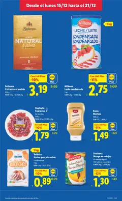 Vista previa Lidl -Canarias válido desde el 15.12.2025 | Página: 23 | Productos: Café, Φαρίνα, Peso, Cafetera