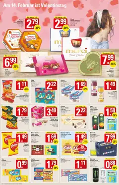 WEZ Prospekt ab 09.02.2026 gültig | Seite: 12 | Produkte: Energy, Ritter sport, Knoppers, Sahne