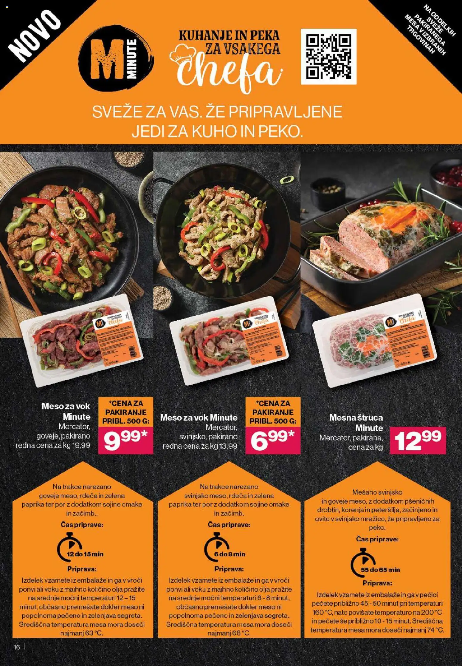 Novi Mercator katalog ponudbe – veljaven od 13.11.2025 | Stran: 16 | Izdelki: Paprika, Zelenjava, Zelena