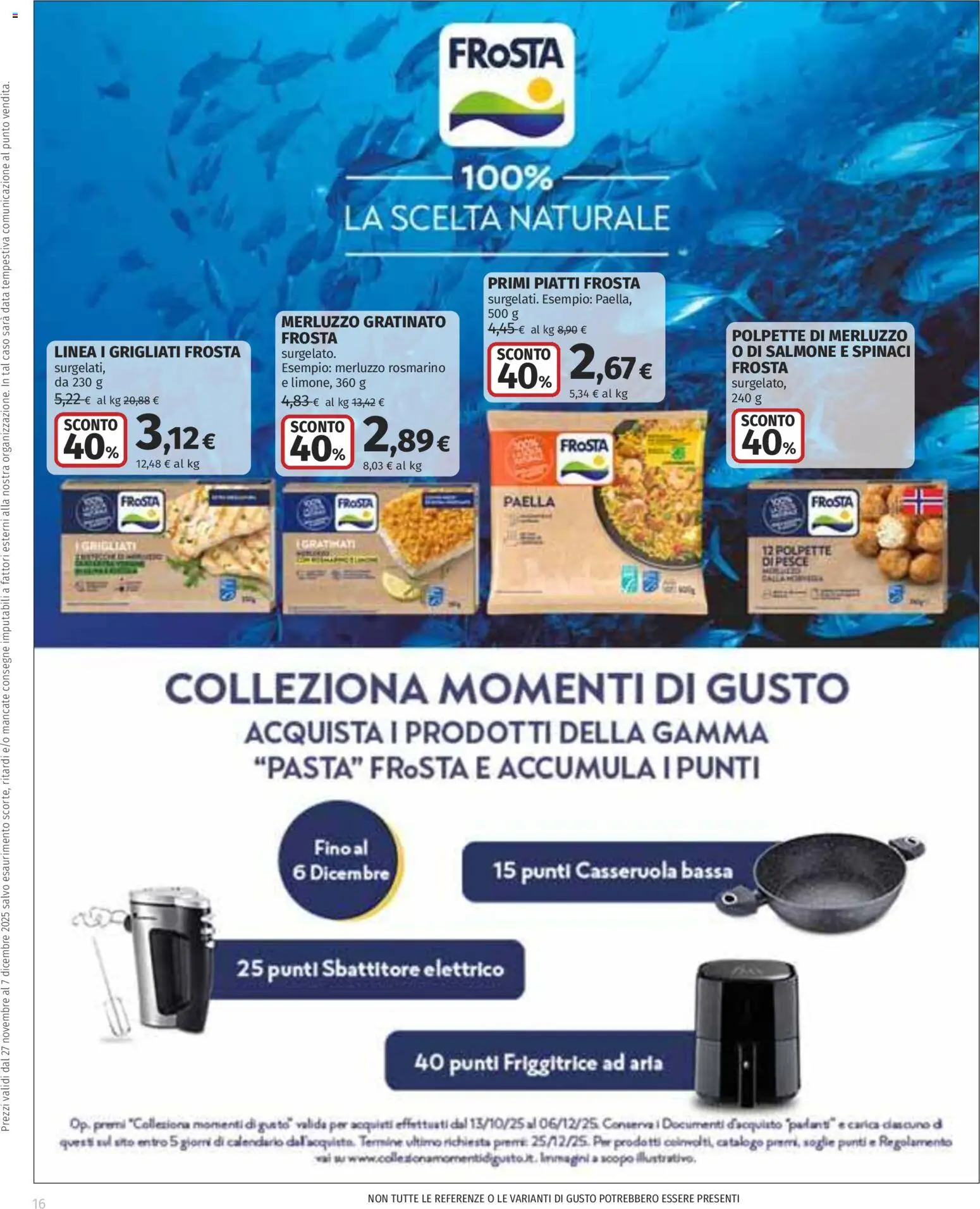 Volantino COOP del 27.11.2025 | Pagina: 16 | Prodotti: Rosmarino, Friggitrice ad aria, Sbattitore, Paella