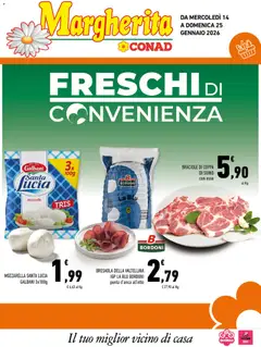 Anteprima del volantino Conad Margherita Sicilia catalogo valido a partire dal 14.01.2026