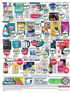 Pick n Pay Inland provinces - Specials │ valid from 04.08.2025 | Page: 4 | Products: Dishwasher, Multivitamins, Powder, Deodorant