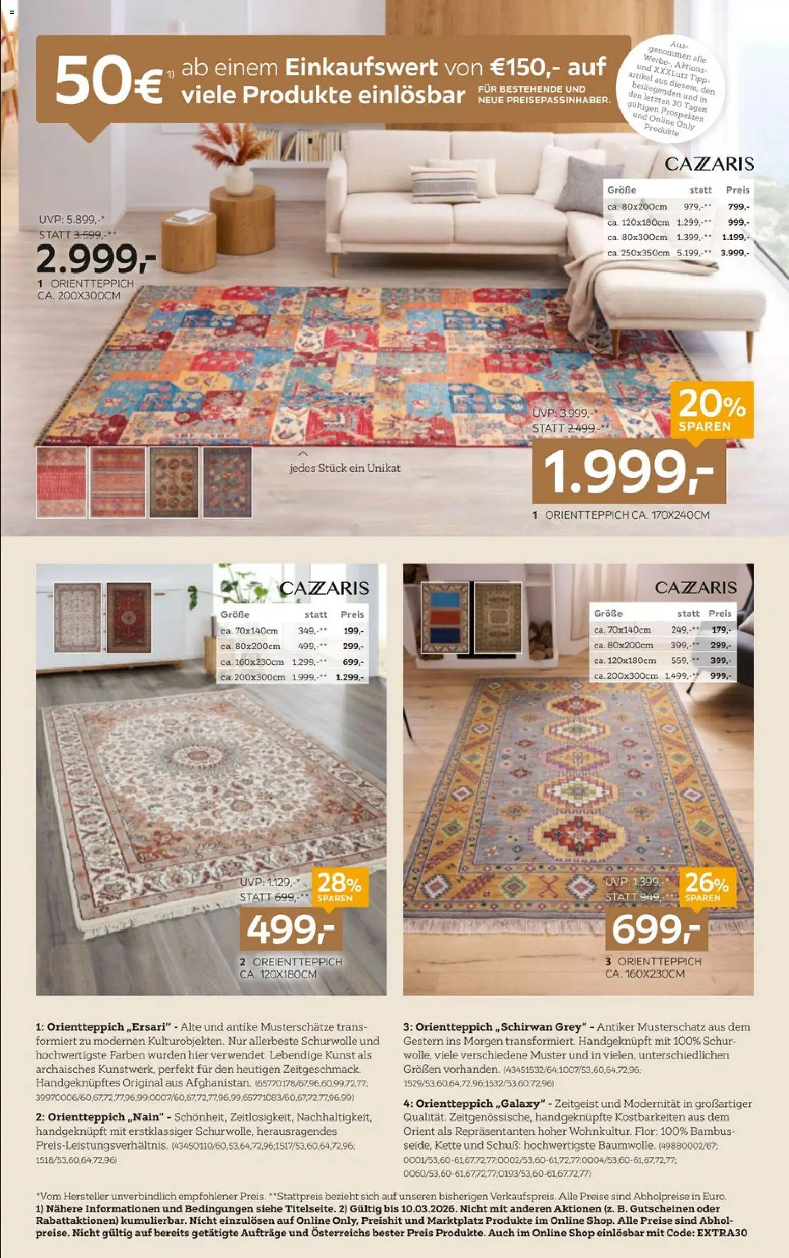 XXXLutz Orientteppiche gültig ab 23.02.2026 | Seite: 2