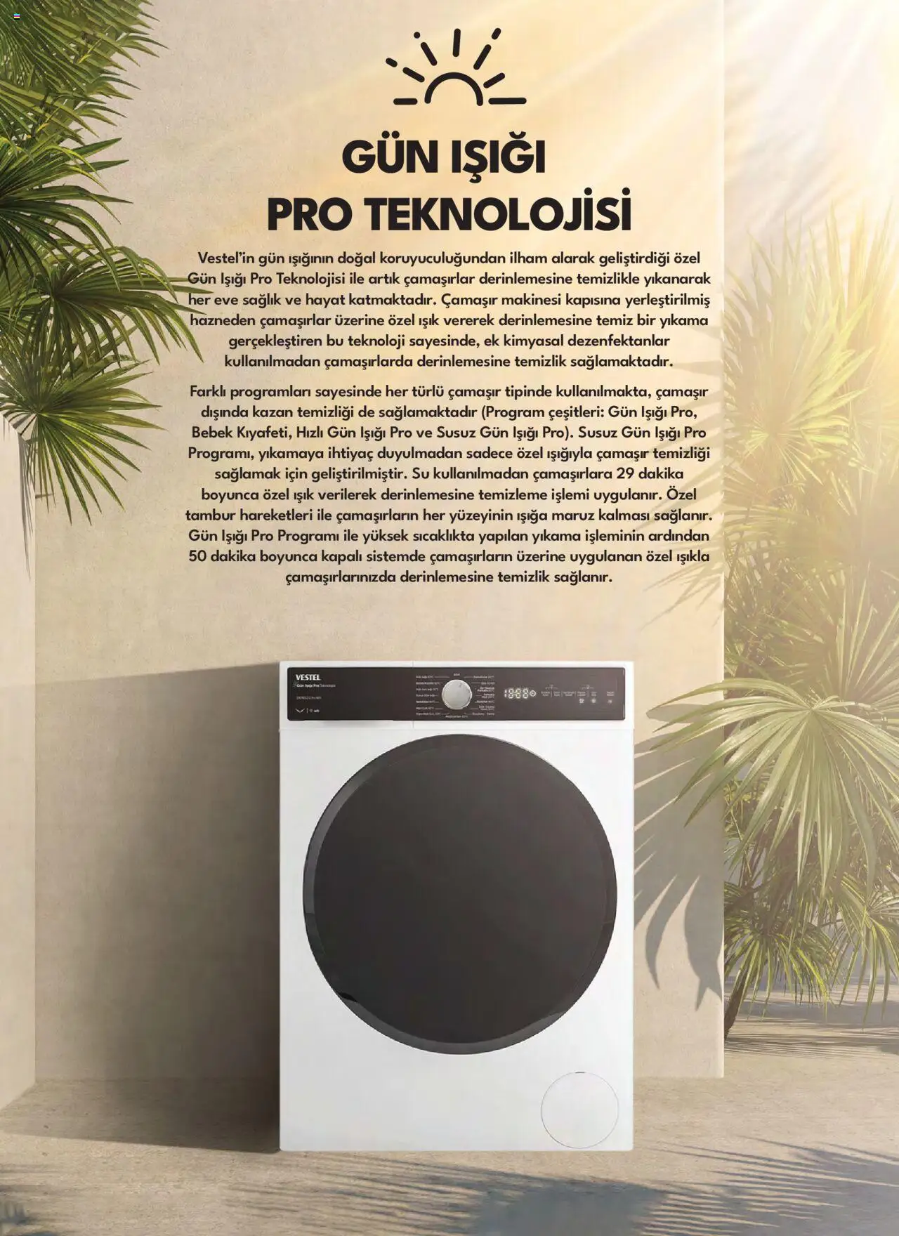 Vestel Beyaz Eşyalar Katalog - 03.06.2025 tarihinden itibaren geçerlidir | Sayfa: 40 | Ürünler: Su, Çamaşır makinesi