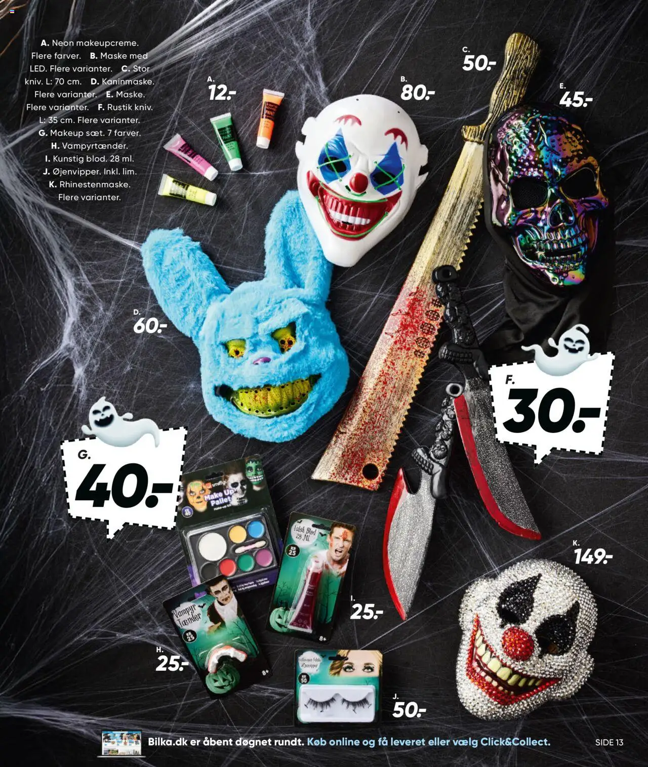 Bilka tilbudsavis – gyldig fra 19.09.2025 | Side: 13 | Produkter: Makeup, Maske