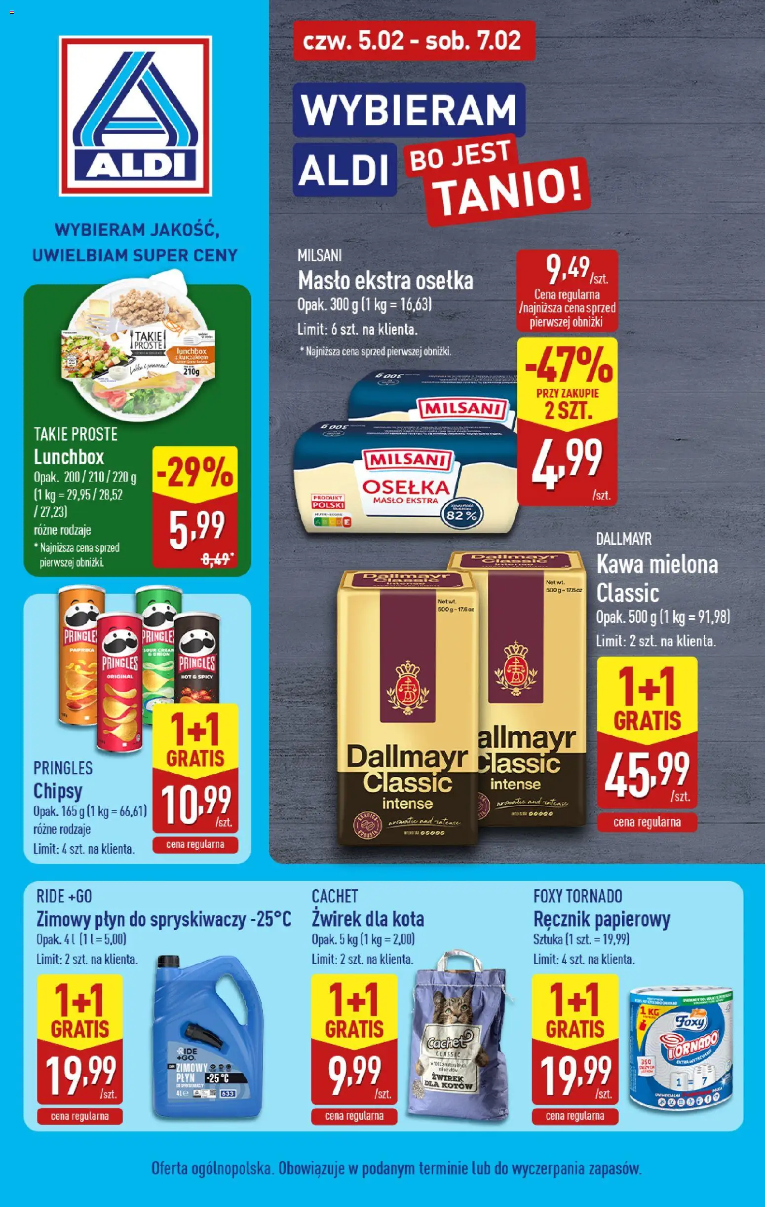 Aldi Gazetka - Od czwartku od 05.02.2026 | Strona: 1